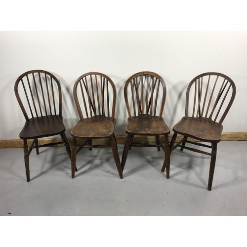 61 - SET OF 4 KITCHEN CHAIRS (3 PLUS 1 OTHER)