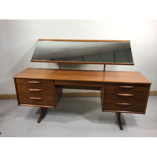 105 - LATE CENTURY SIDEBOARD WITH MIRROR