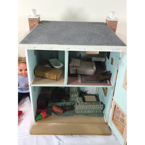 85 - DOLLS HOUSE AND VARIOUS DOLLS