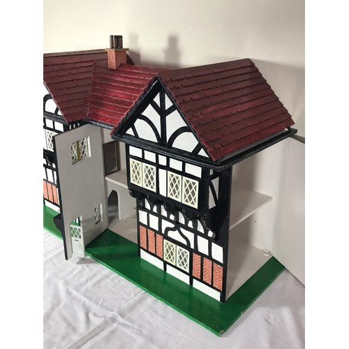 84 - JOHN PACKHAM DOLLS HOUSE AND ACCESSORIES