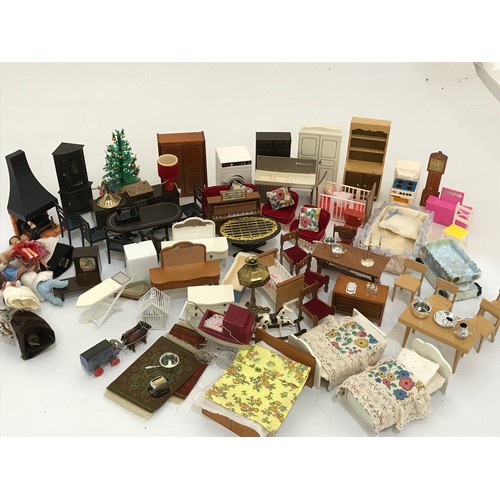 84 - JOHN PACKHAM DOLLS HOUSE AND ACCESSORIES