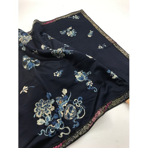 500 - ORIENTAL EMBROIDERED SILK TEXTILES