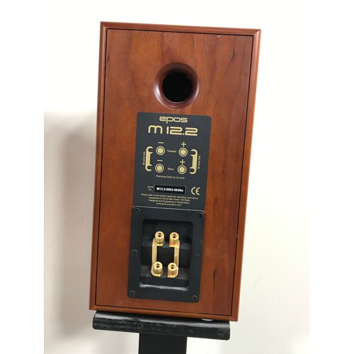 101 - PAIR EPOS M12.2 SPEAKERS AND STANDS