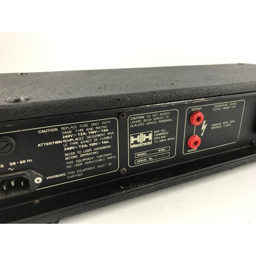 114 - HH ELECTRONIC PROFESSIONAL POWER AMPLIFER MODEL S150