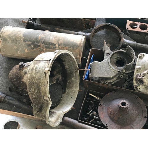 3 - LARGE QUANTITY OF MOTOR CAR SPARES FOR A VINTAGE CITROEN CAR BELIEVED TO BE A TORPEDO / SPECIAL 5HP ... 