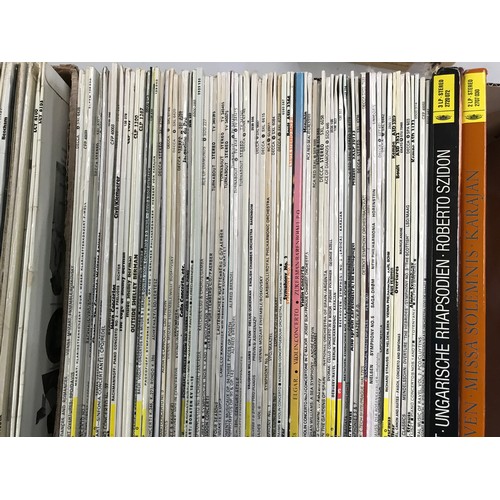 9 - LARGE QUANTITY OF CLASSICAL RECORDS INCLUDING BRAHMS, THE WORLD OF JOHANN STRAUSS, SCHUBERT, SELECTI... 