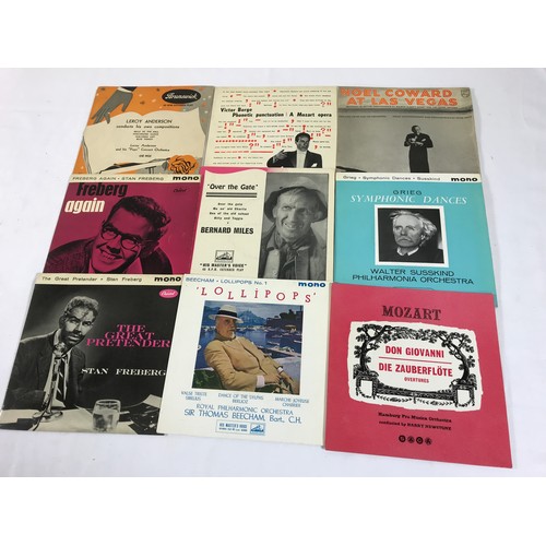 9 - LARGE QUANTITY OF CLASSICAL RECORDS INCLUDING BRAHMS, THE WORLD OF JOHANN STRAUSS, SCHUBERT, SELECTI... 