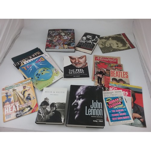 245 - ASSORTED ROCK AND ROLL BOOKS