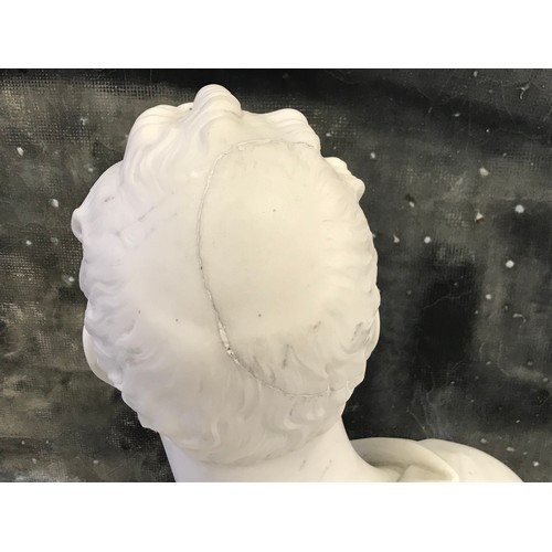 530 - MARBLE BUST IMPRESSED CALL 1852 af