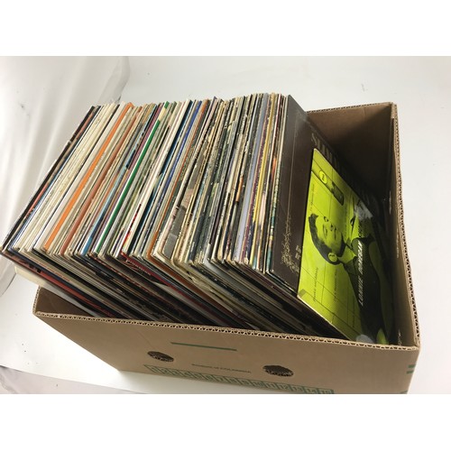 23 - LARGE BOX OF ASSORTED COUNTRY & WESTERN AND POP RECORDS