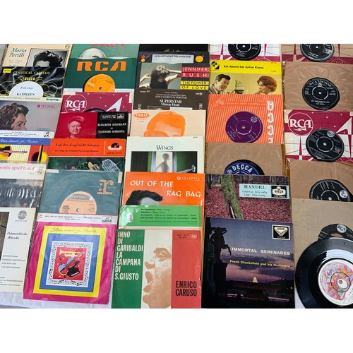 35 - QUANTITY RECORDS, MOSTLY 7 INCH SINGLES.