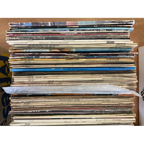 142 - BOX OF MIXED LP RECORDS, MAINLY EASY LISTENING AND CLASSICAL