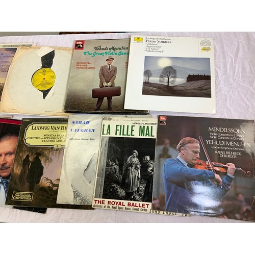 127 - MIXED CLASSICAL LP's