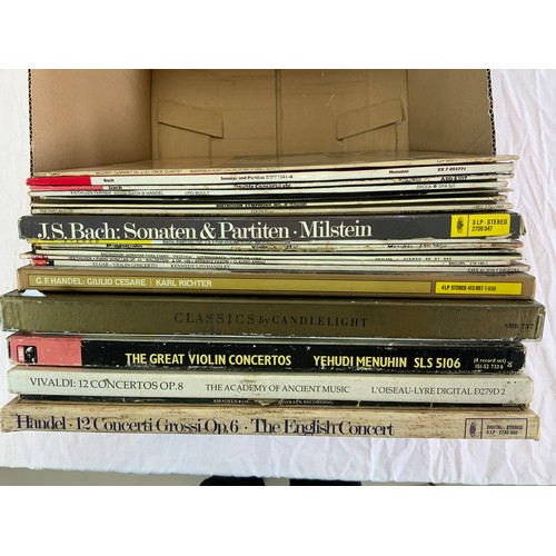 127 - MIXED CLASSICAL LP's