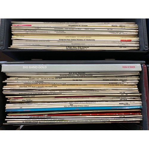 128 - 4 X CASES OF CLASSICAL RECORDS INCLUDING 7 BOX SETS AND APPROX 80 LP's, see condition report for ful... 