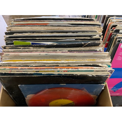 107 - 2 BOXES OF ‘OLD SCHOOL’ 1990s LPs, INC. DEMOS ETC.