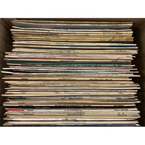 101 - LARGE COLLECTION OF MISC. 33 RPM ALBUMS MAINLY CLASSICAL