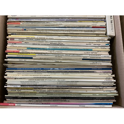 118 - BOX OF MIXED CLASSICAL LP's