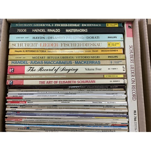 118 - BOX OF MIXED CLASSICAL LP's