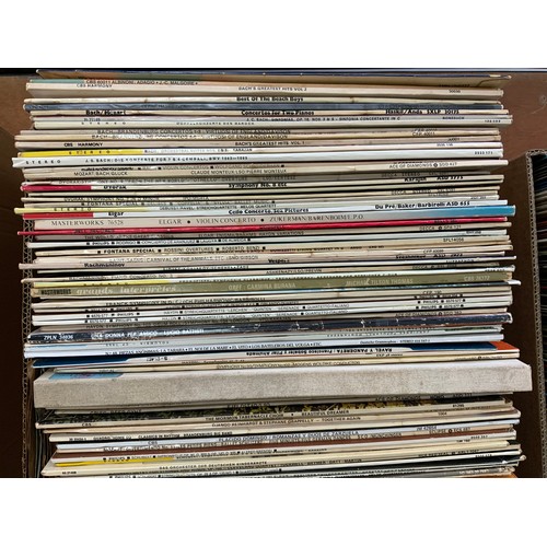 136 - BOX OF MIXED CLASSICAL LP RECORDS