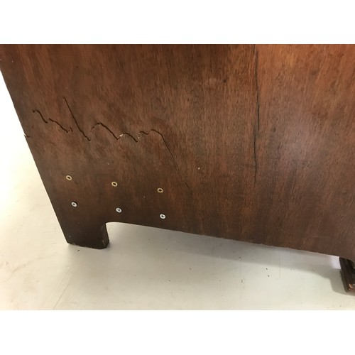 1307 - MAHOGANY CABINET