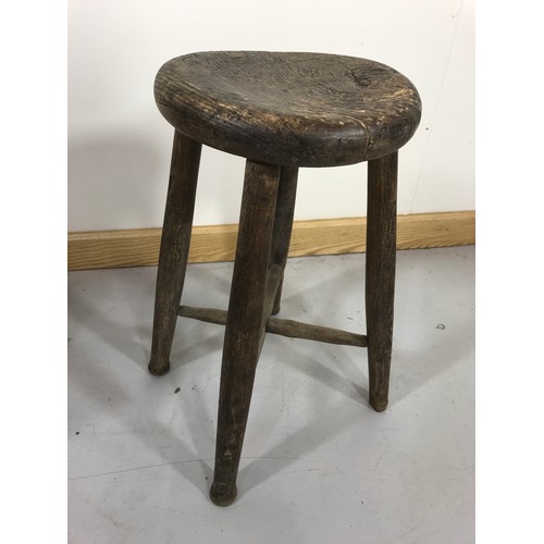 1190 - TWO 4 LEGGED STOOLS