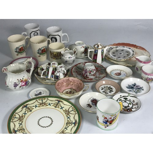 1603 - QUANTITY OF MISC. WORCESTER CHINA AND PORCELAIN, QUANTITY OF MISC, INTERESTING CHINA AND PORCELAIN I... 