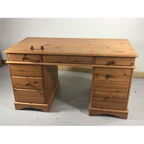 1176 - MODERN PINE DESK