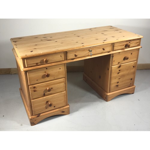 1175 - MODERN PINE DESK