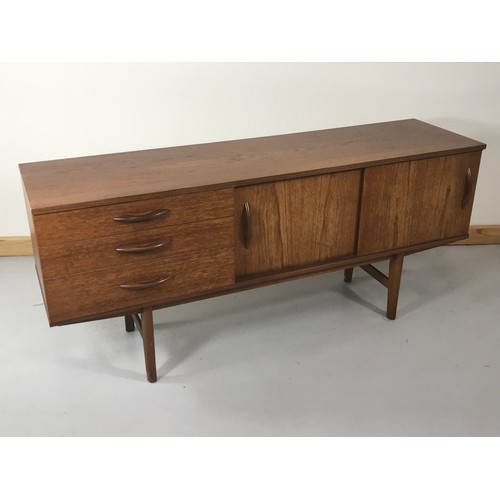 1172 - AVALON LATE CENTURY TEAK SIDEBOARD APPROX 164 cm