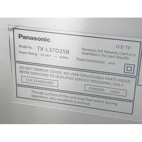 1431 - PANASONIC FLAT SCREEN TV