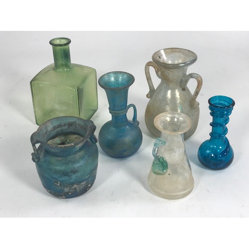 1748 - MISC. ROMAN TYPE GLASS WARE ETC.