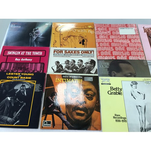 17 - COLLECTION OF MOSTLY JAZZ RECORDS AND A FEW CLASSICAL