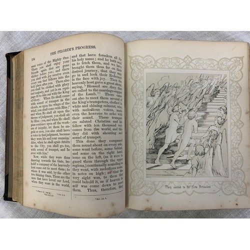 256 - PILGRIM'S PROGRESS , ALLEGORICAL WORKS, ILLUSTRATED BY SCOTT, PUBLISHED BY FULLERTON