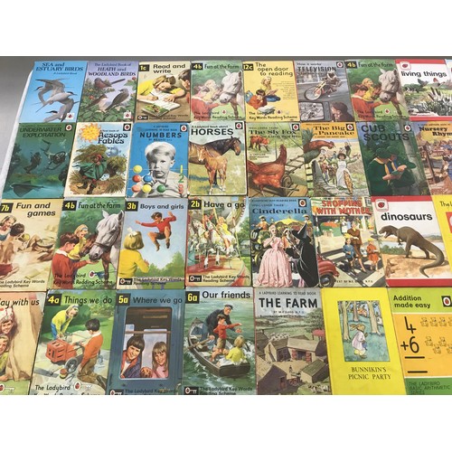 205 - 80 LADYBIRD BOOKS, 17 MR MEN BOOKS AND 12 ANDY PANDY BOOKS.