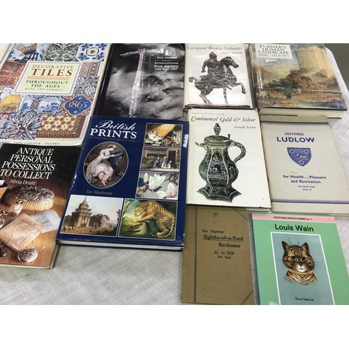 272 - QUANTITY OF BOOKS INCLUDING PAINTINGS OF REMBRANT BRITISH PRINTS, FRA ANGELICO BOOKS ON EUROPEAN BRO... 