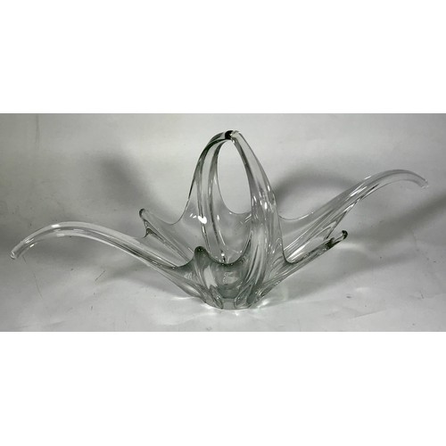 1730 - ART GLASS BASKET