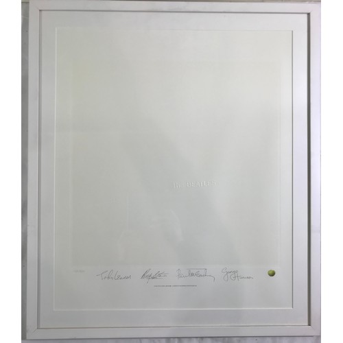 184 - LIMITED EDITION BEATLES PRINT WITH FACSIMILIE SIGNATURES