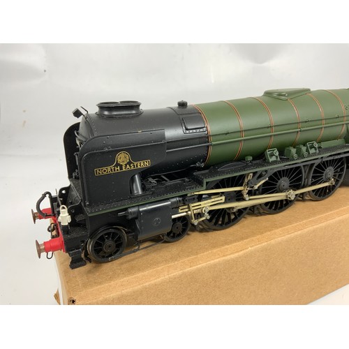 594 - UK 7MM SCALE 0 GAUGE BUILT A1 PACIFIC LOCOMOTIVE 60147 NORTH EASTERN, A DJH KIT IN BR LINED GREEN, M... 