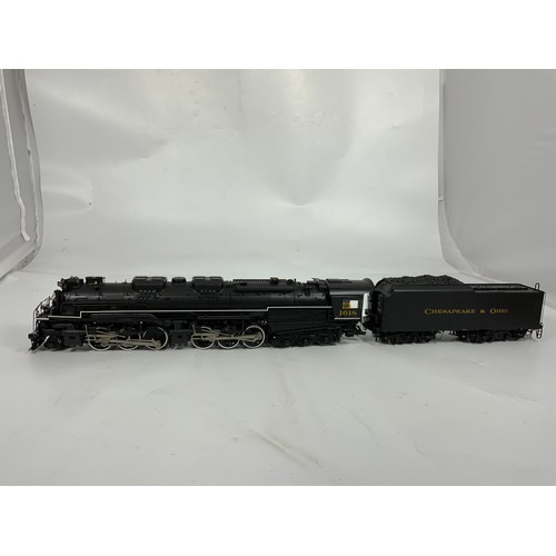 579 - A KOHS AND CO CHESAPEAKE AND OHIO, H-8 ALLEGHNY BOXED MODEL VERSION 1-B, ROAD NUMBER 1618, SERIAL NU... 