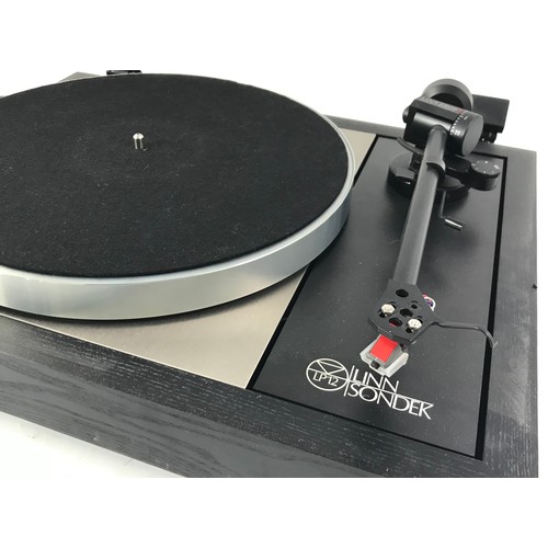 3096 - LINN SONDEK LP12 TRANSCRIPTION TURNTABLE WITH LINN EKOS TONE ARM AND LINN LINGO POWER SUPPLY