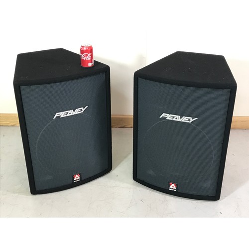 3086 - PAIR OF LARGE PEAVEY SPEAKERS