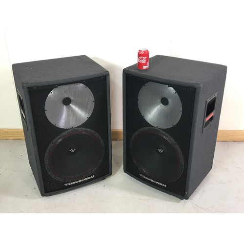 3080 - PAIR OF CERWIN-VEGA SPEAKERS