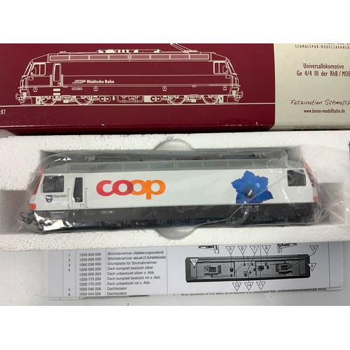 466 - BEMO RHB GE 4/III WERBELOK COOP MODEL 1259/151 IN BOXED CONDITION APPEARS LITTLE USED