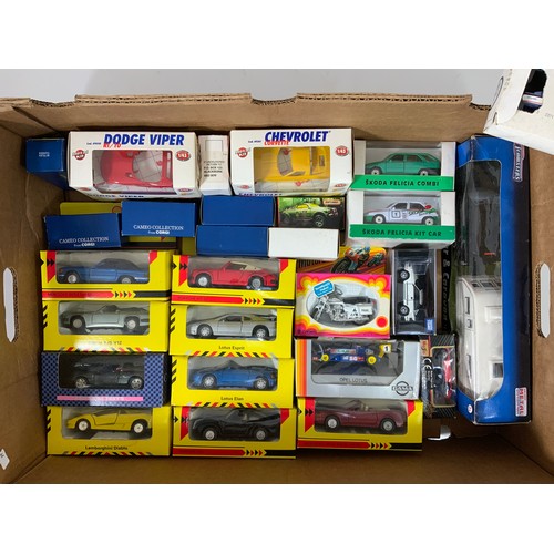 314 - COLLECTION OF CORGI CLASSICO AND CLASSIC SPORT CAR COLLECTION BOXED VEHICLES 10 IN TOTAL PLUS CHEVRO... 