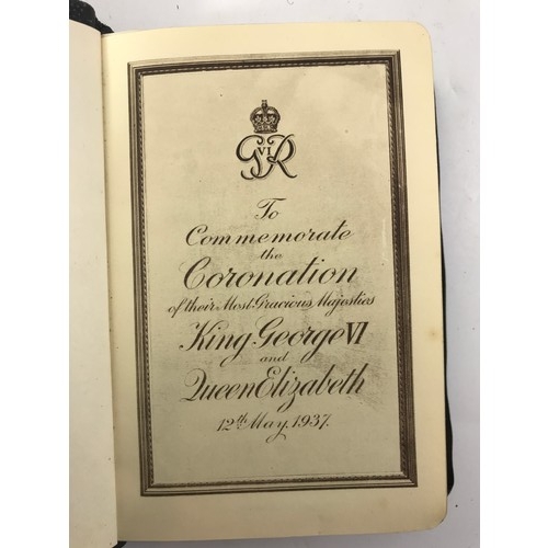 209 - COMMEMORATIVE MEDAL FOR JUBILEE OF KING GEORGE AND QUEEN MARY TOGETHER WITH ILLUSTRATED BIBLE COMMEM... 