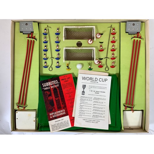 172 - NEW SUBBUETO CONTINENTAL TABLE SOCCER SET