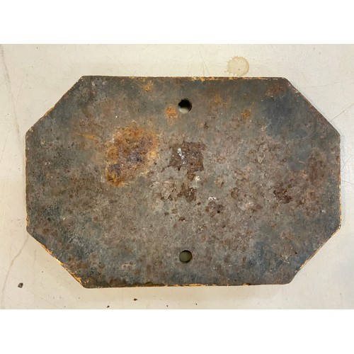 7 - CAST RAILWAY BRIDGE PLATE BRIDGE 1999 SOUTHERN REGION POSSIBLY LSWR