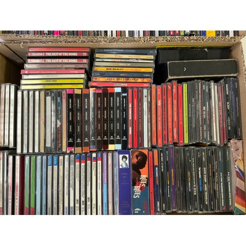 170 - LARGE COLLECTION ON MOSTLY ROCK & POP CD'S