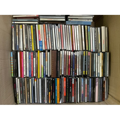 175 - LARGE COLLECTION ON MOSTLY ROCK & POP CD'S